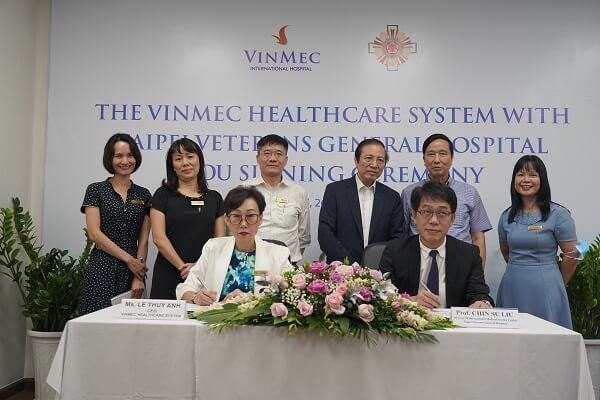 Vinmec hợp tác với Bệnh viện Đa khoa Cựu chiến binh Đài Loan