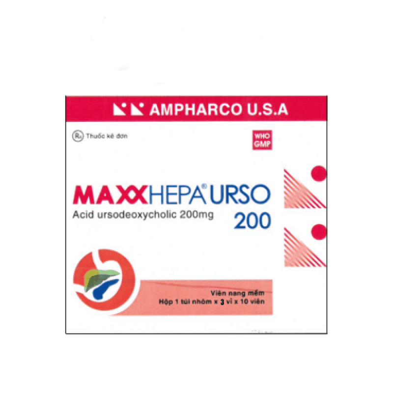 Uses Of Medicine Maxxhepa Urso 200 Vinmec