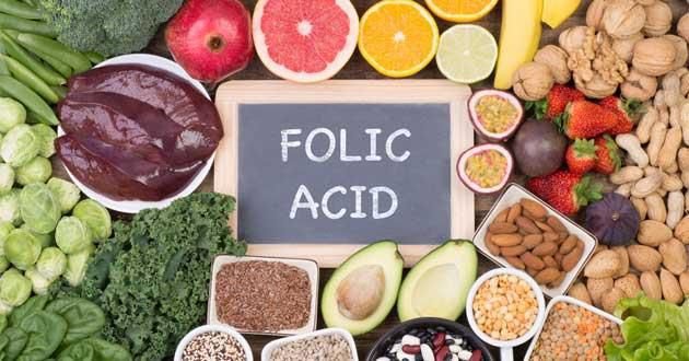 Thực phẩm giàu Acid Folic