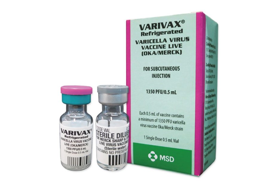 Vắc xin Varivax phòng thủy đậu