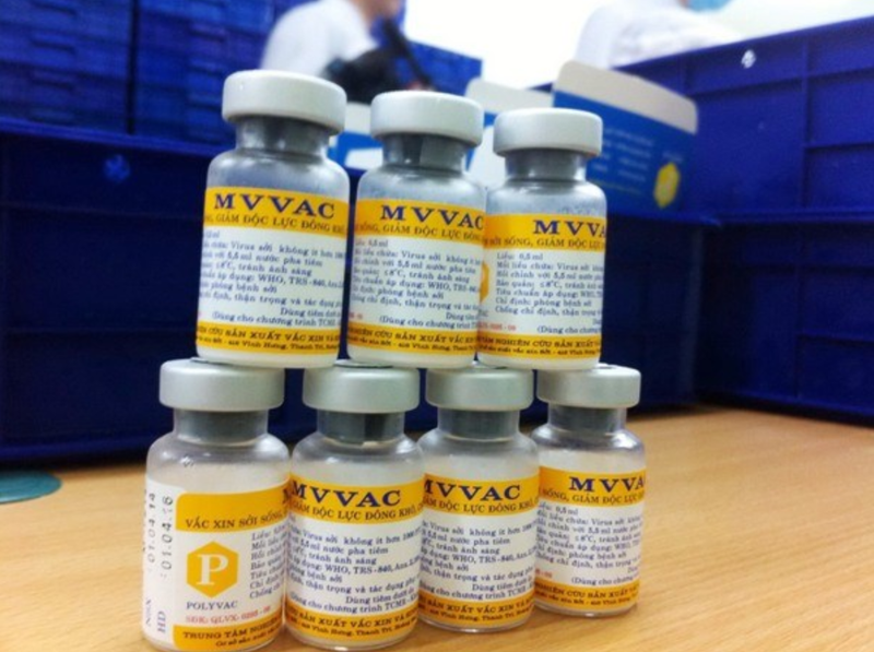 Vắc-xin sởi đơn MVVAC