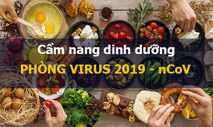 Cẩm nang dinh dưỡng phòng virus 2019