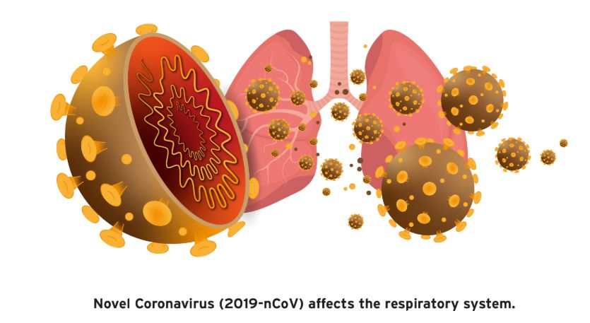 Hình minh họa Coronavirus.