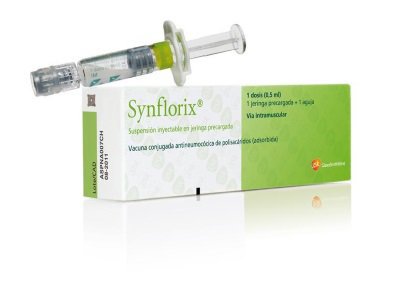 vắc-xin phế cầu Synflorix