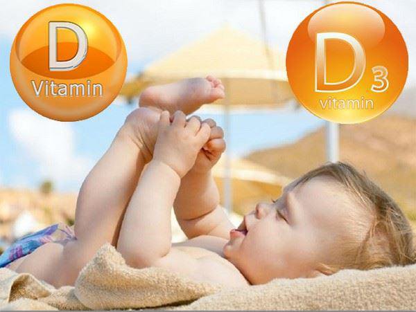 Trẻ sơ sinh có nhu cầu vitamin D rất nhiều