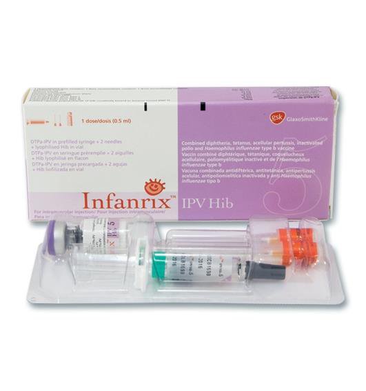Vắc-xin Infanrix-IPV+Hib