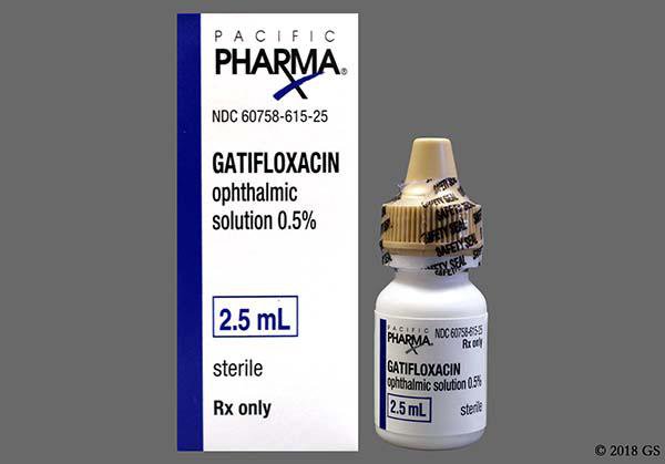 Thuốc Gatifloxacin