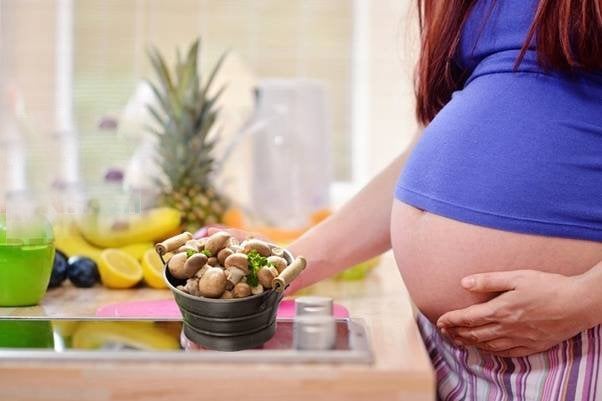 ăn nấm khi mang thai
