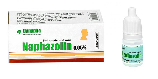 Ngộ độc thuốc nhỏ mũi Naphazolin ở trẻ