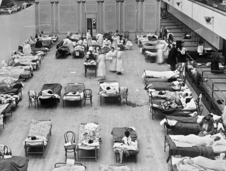 Hình ảnh đại dịch virus cúm H1N1 năm 1918-1920