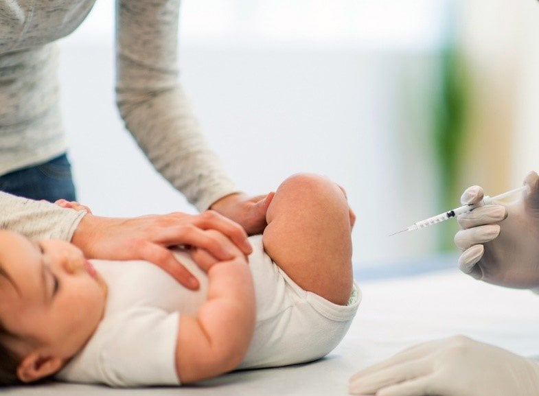 Trẻ 5 tháng tiêm vắc-xin phế cầu được không?