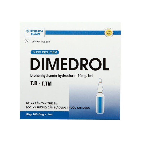 tác dụng của dimedrol