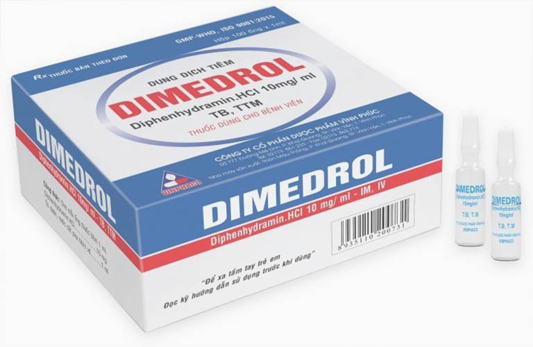 Tác dụng của Dimedrol