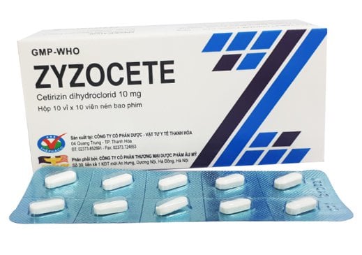 Thuốc Zyzocete chữa bệnh gì?