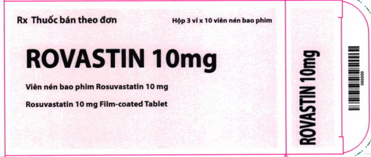 thuốc Rovastin tab