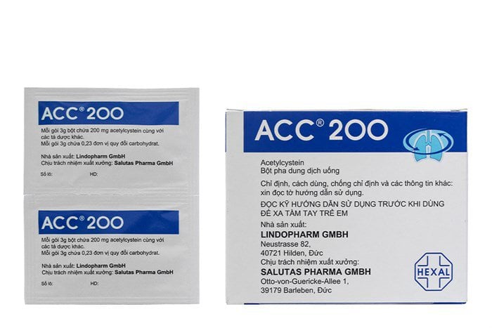 ACC 200 là thuốc gì? Tìm hiểu công dụng, cách dùng và lưu ý