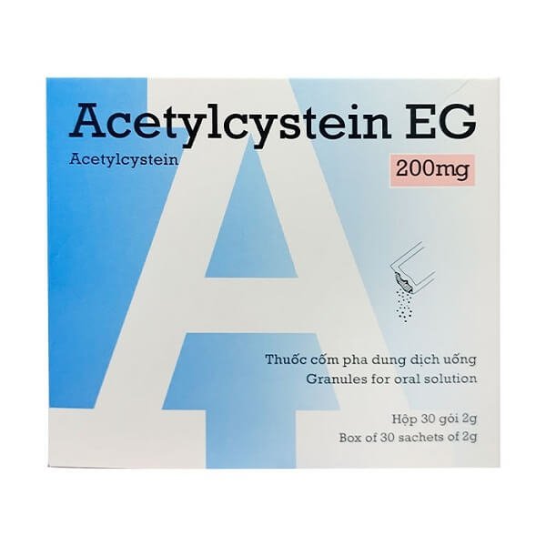 thuốc Acetylcystein eg 200mg