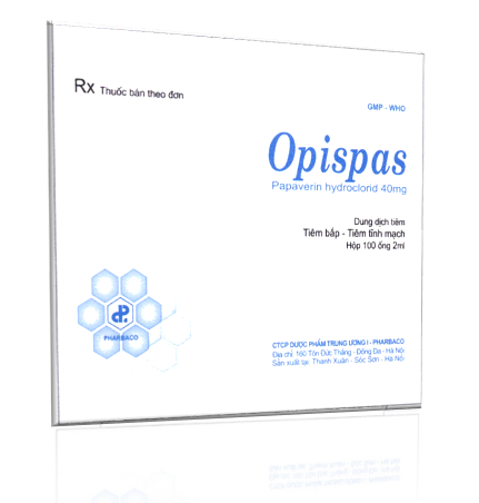 Công dụng thuốc Opispas