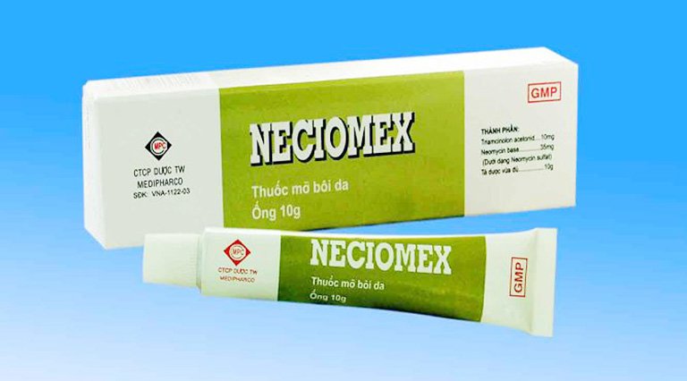 Các tác dụng của thuốc mỡ Neciomex