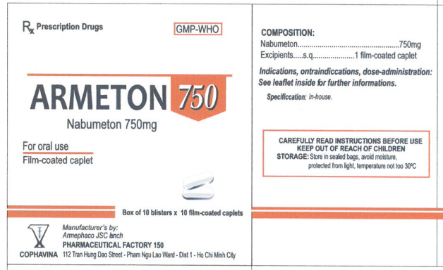 thuốc Armeton 750