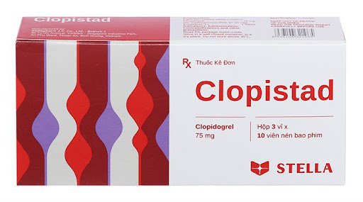 Thuốc Clopistad có thành phần chính là Clopidogrel.