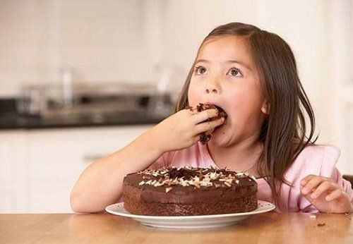 Why do children eat a lot but not gain weight or height?