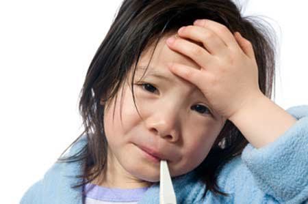 Why do children have headaches, nausea, colds?