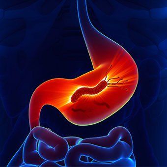 Some frequent adverse effects of treatment Helicobacter pylori 