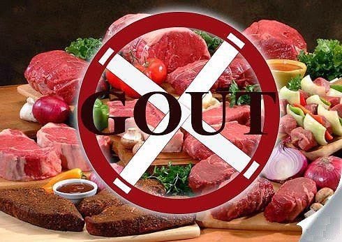 Can people with gout eat beef?