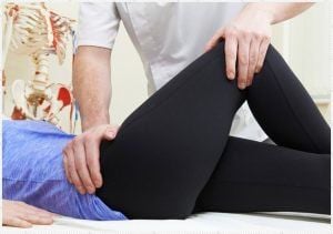 Why do pregnant women have hip pain after giving birth?