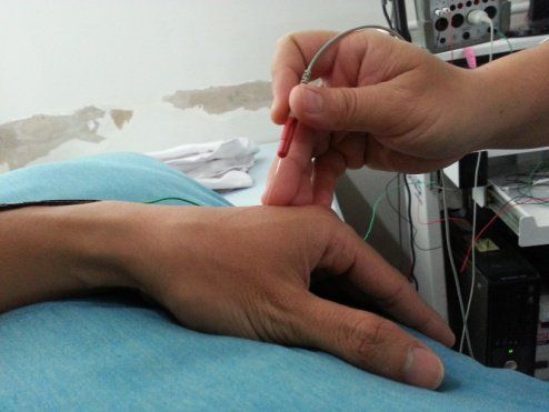What is the purpose of nerve conduction studies?
