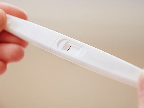 Using a pregnancy test to see 1 line is definitely not pregnant?