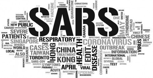 How was the SARS virus that caused the 2003 pandemic transmitted?