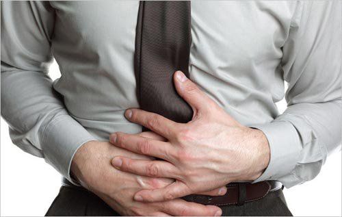 Abdominal pain, belching with water, unable to defecate are signs of what disease?