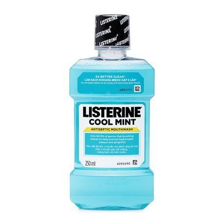 
Nước súc miệng Listerine sát khuẩn cho miệng
