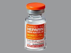 Heparin: Indications, usage and precautions
