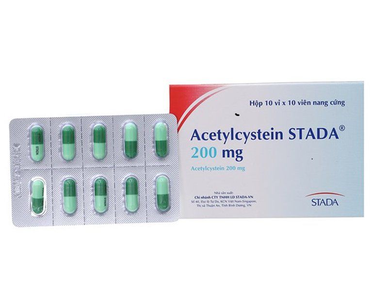 7. Các sản phẩm chứa N-Acetylcystein phổ biến