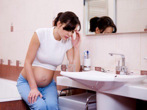 Is it okay to have a stomach ache at 31 weeks pregnant?