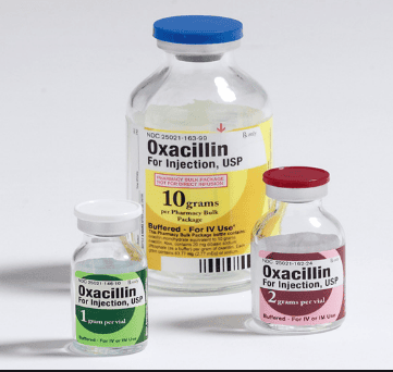 
Oxacillin là một loại thuốc kháng sinh thuộc nhóm Isoxazolyl Penicillin
