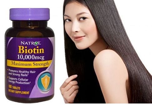 
Uống biotin làm đẹp da, khỏe móng, kích thích mọc tóc phổ biến hiện nay
