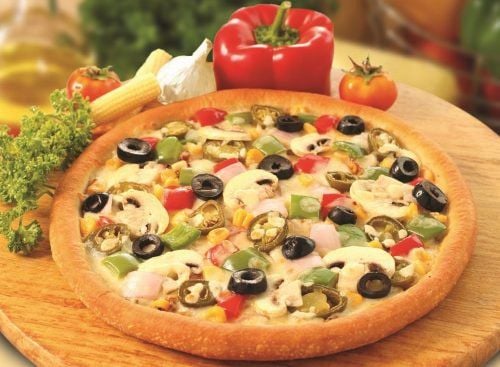 
Pizza kết hợp với nấm là một món ăn ngon miệng và giàu dinh dưỡng
