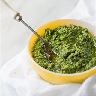 
Sốt pesto cải xoăn
