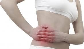 What are the symptoms of liver resection, chest and back pain?