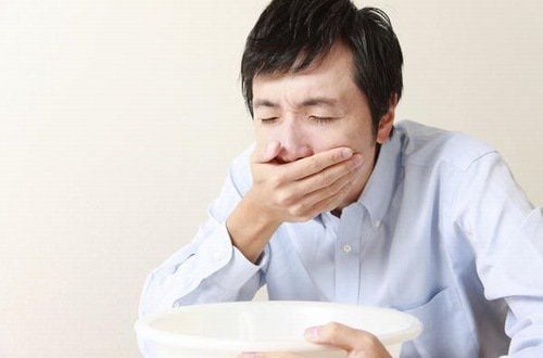 What causes nausea and salivation and how can it be treated?