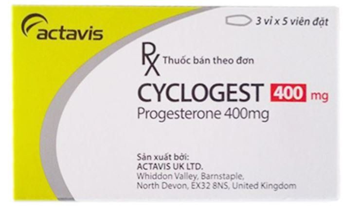 Lưu ý khi sử dụng progesterone viên đặt