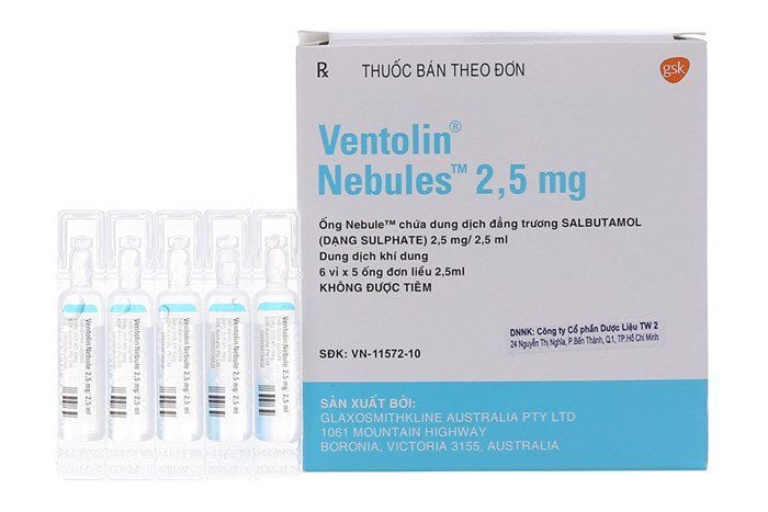 Notes when using Ventolin nebules | Vinmec