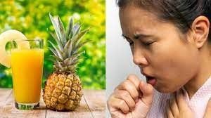 Does pineapple juice relieve cough?