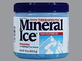 Therapeutic Mineral Ice 2%: Uses, indications and notes when using