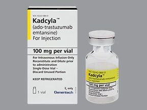 
Kadcyla được sử dụng thông qua đường tĩnh mạch
