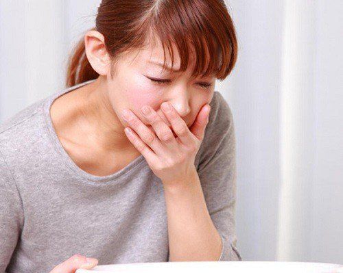 Vomiting and nausea in stomach cancer treatment